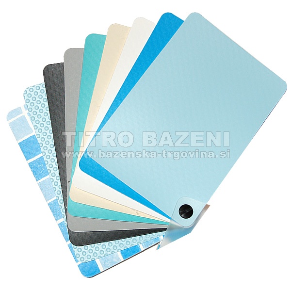 PVC folija BELA