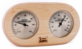 HIGROMETER-TERMOMETER -ločen - ovalen ali oglat