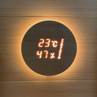 HIGROMETER-TERMOMETER Aspectu-okrogel