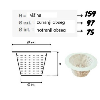 koški za skimmer za montažni bazen