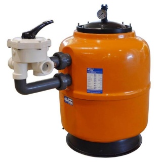 Peščeni filter za bazen PRIVAT 500, fi 480 mm, 9 mc/h - FIBER PLAST