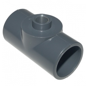 PVC T kos z notranjim navojem