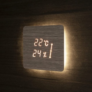 HIGROMETER-TERMOMETER Aspectu-pravokoten